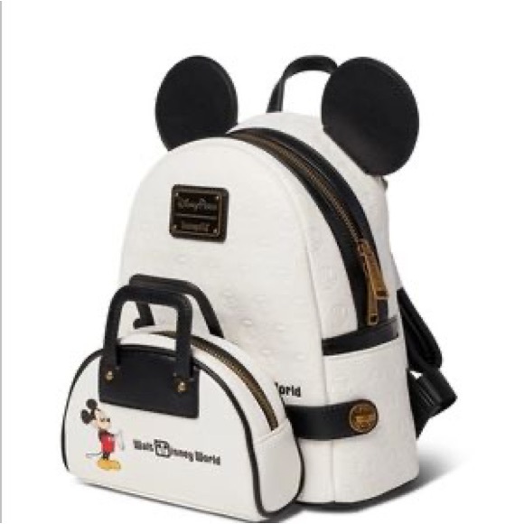 Loungefly Handbags - Loungefly Disney 50th Anniversary mini backpack and hip pack *RARE* Vault